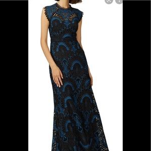 Shoshanna Midnight Raven Gown
